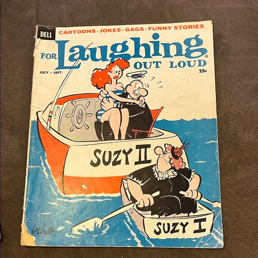 Vintage 1958 Dell For Laughing Out Loud Comic